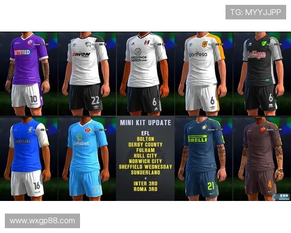 PES2017游戏英超18-19赛季球衣补丁更新详解